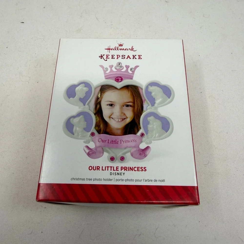 Hallmark‎ Keepsake 2014 Disney Our Little Princess Photo Holder Ornament QXD6066